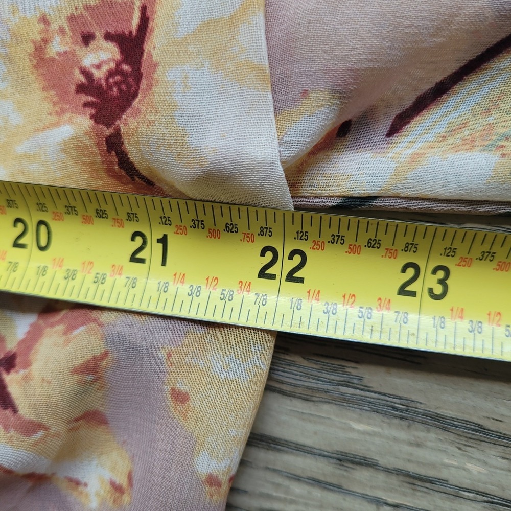 Derek Heart Floral Kimono Cover Up Women's Small ***Broken Belt Loop - Picture 6 of 7